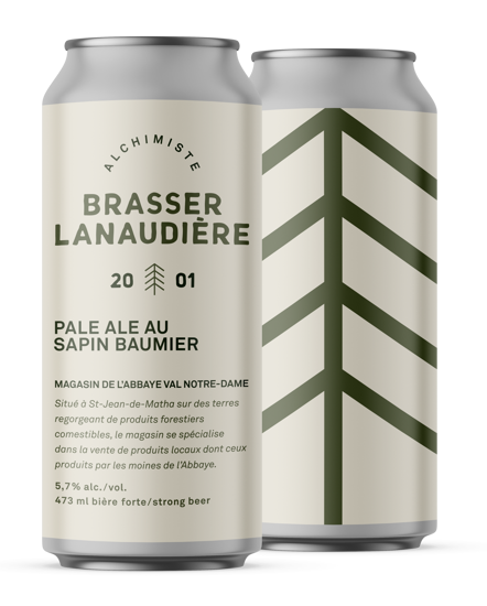 Image sur Brasser Lanaudière - Pale Ale au sapin