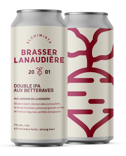 Image sur Brasser Lanaudière - Double IPA aux betteraves